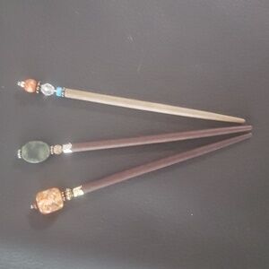 3 Lila Rose Hair sticks